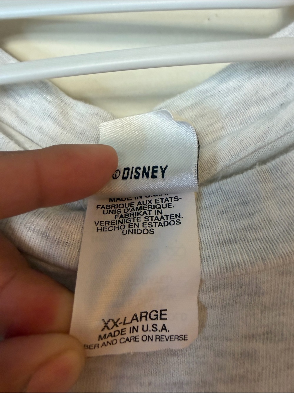 Vintage Disney Store Mickey Mouse Sketch Graphic Tee XXL USA Made Y2K - Picture 5 of 8
